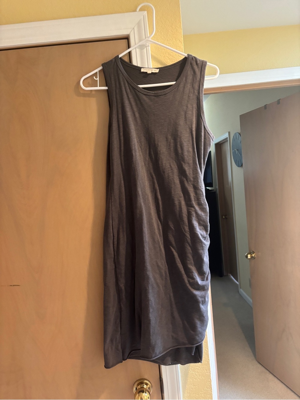 Sleeveless Gray Casual Women's Dress